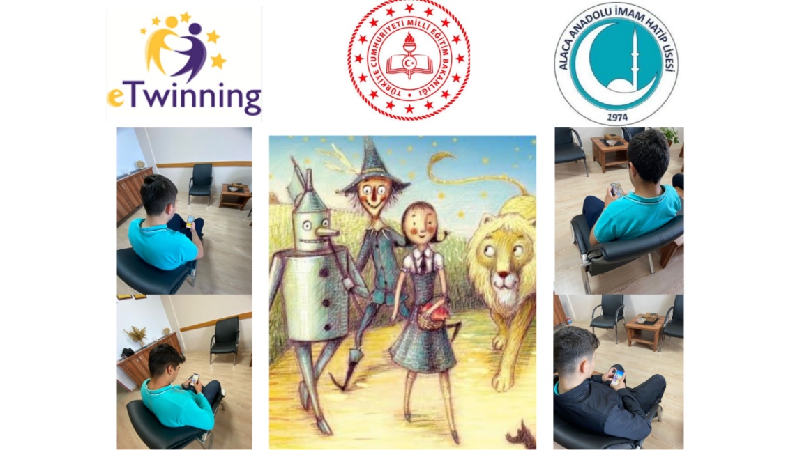 eTwinning Projemiz The Power Of Books Oz Büyücüsü Kitabını Okuma ve Afiş Hazırlama Etkinliği